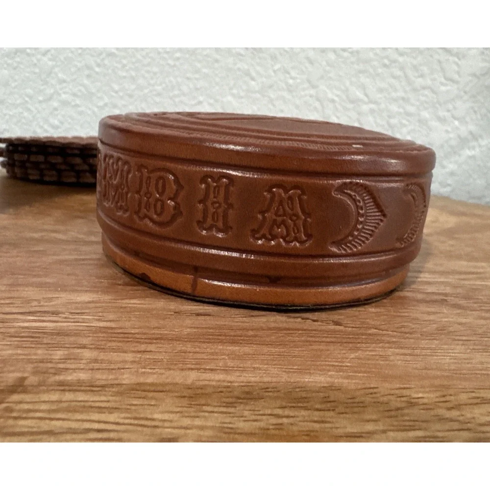 Handmade coasters owned decor